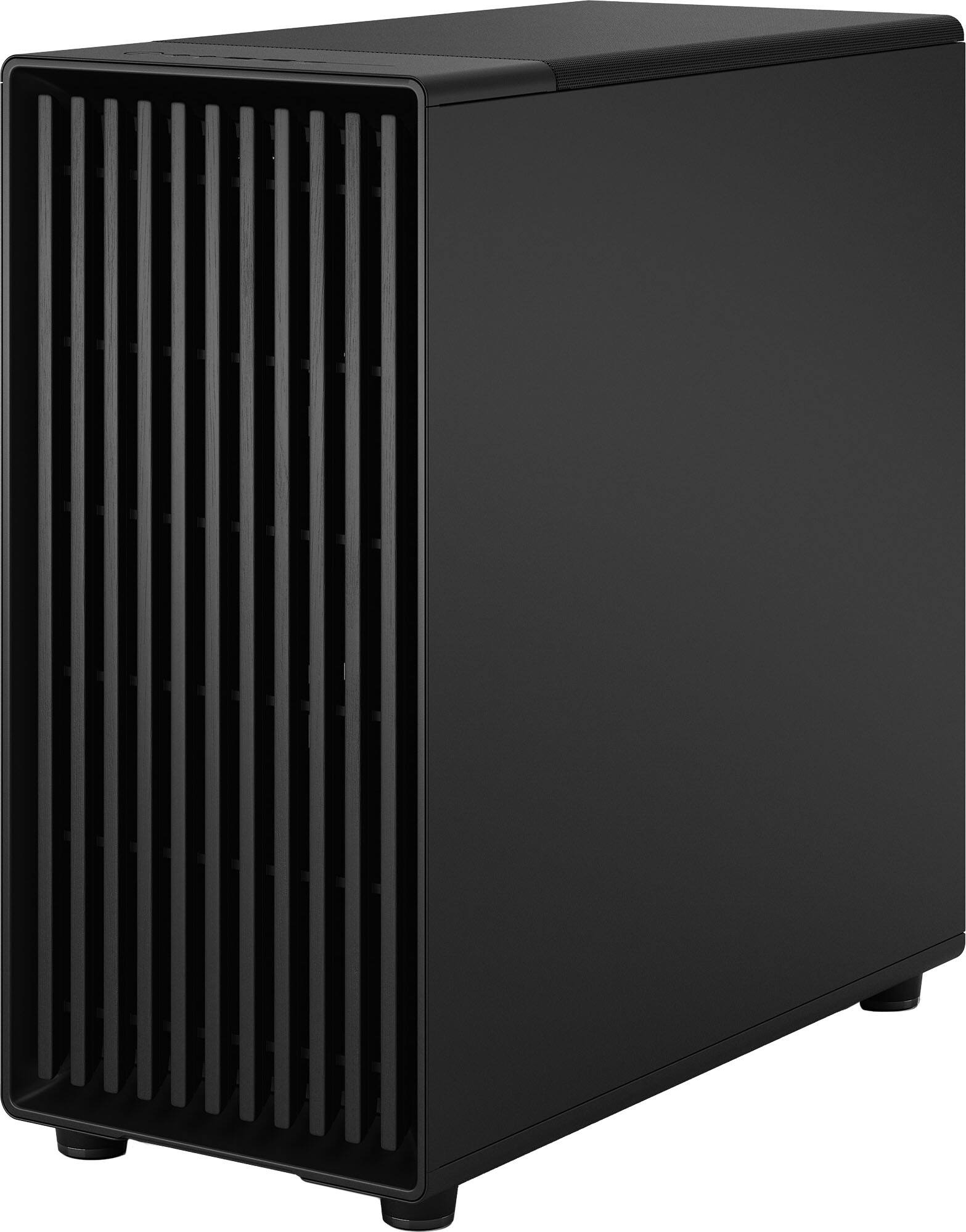 Back. Fractal Design - North XL Momentum Edition Black E-ATX Chassis with Blackened Oak Front and TG Side Panel Mid Tower PC Case - Black.