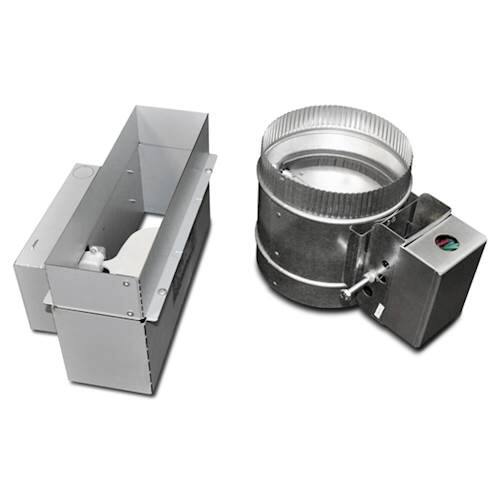 Front. JennAir - 3-1/4" x 10" Make-Up Air Kit for Range Hood - Multi.