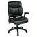 Front. Office Star Products - Andrea Plush Velvet Fabric Rolling Desk Chair - Black.