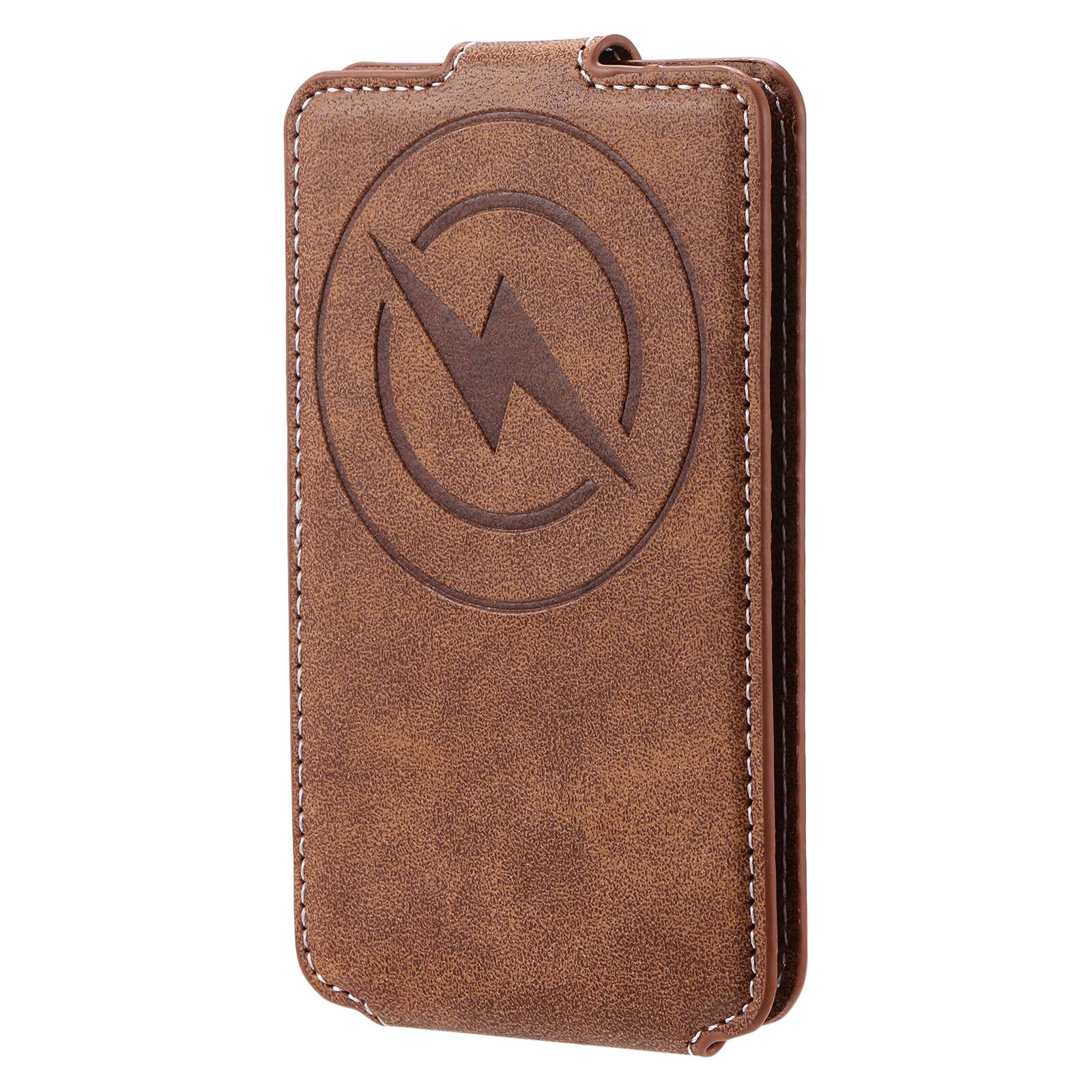 Alt View 5. Dteck - For Apple iPhone 17 Pro Max Case,2-in-1 Magnetic Detachable PU Leather Wallet Flip Stand Card Holder TPU Inner Cover - Brown.