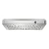Front. ZJKLA - ZJKLA - 30 inches - Externally Vented - Under cabinet Range Hood - Stainless Steel - Stainless steel.