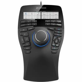 3Dconnexion - SpaceMouse Enterprise 3D Mouse - Wired - Black