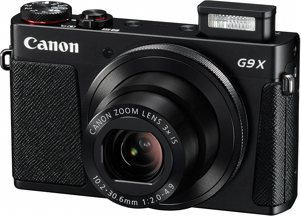 Best Buy: Canon PowerShot G9 X 20.2-Megapixel Digital Camera Black