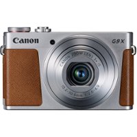 Canon PowerShot G9 X 20.2MP Full HD 1080p Wi-Fi Digital Camera with 3x Optical Zoom (Silver)