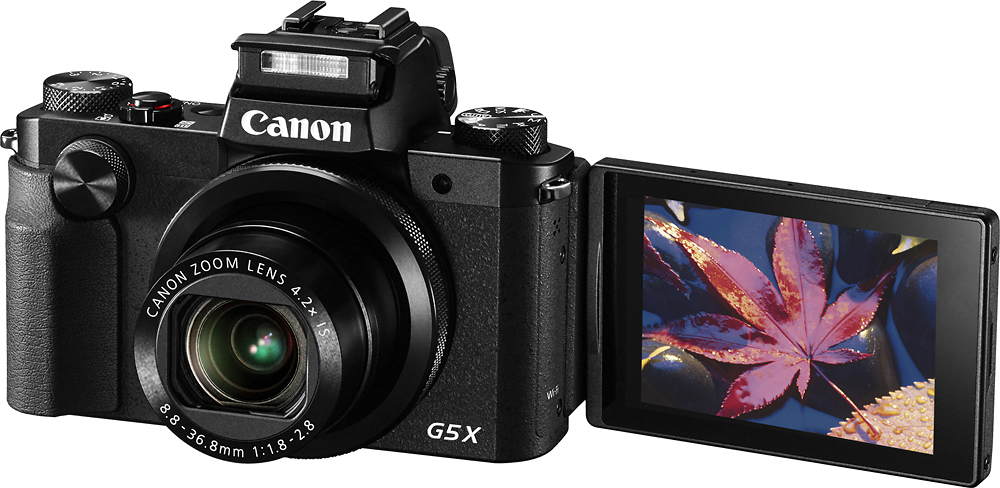 Best Buy: Canon PowerShot G5 X 20.2-Megapixel Digital Camera Black 