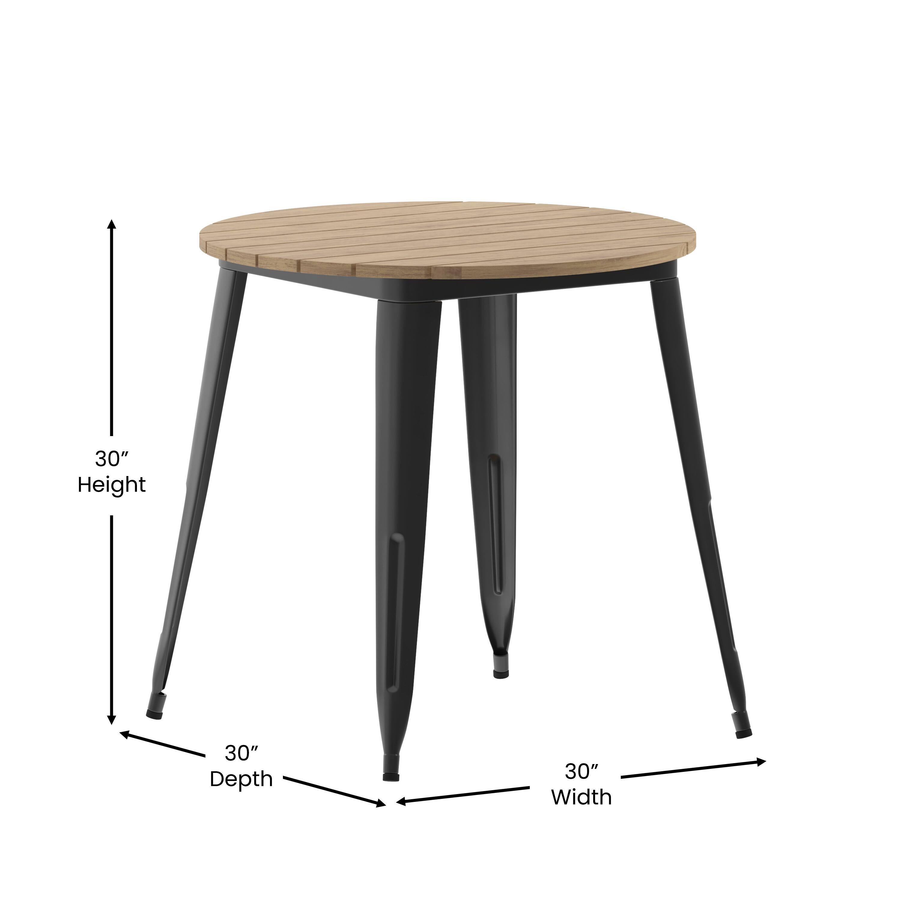 30" Height  
30" Depth  
30" Width