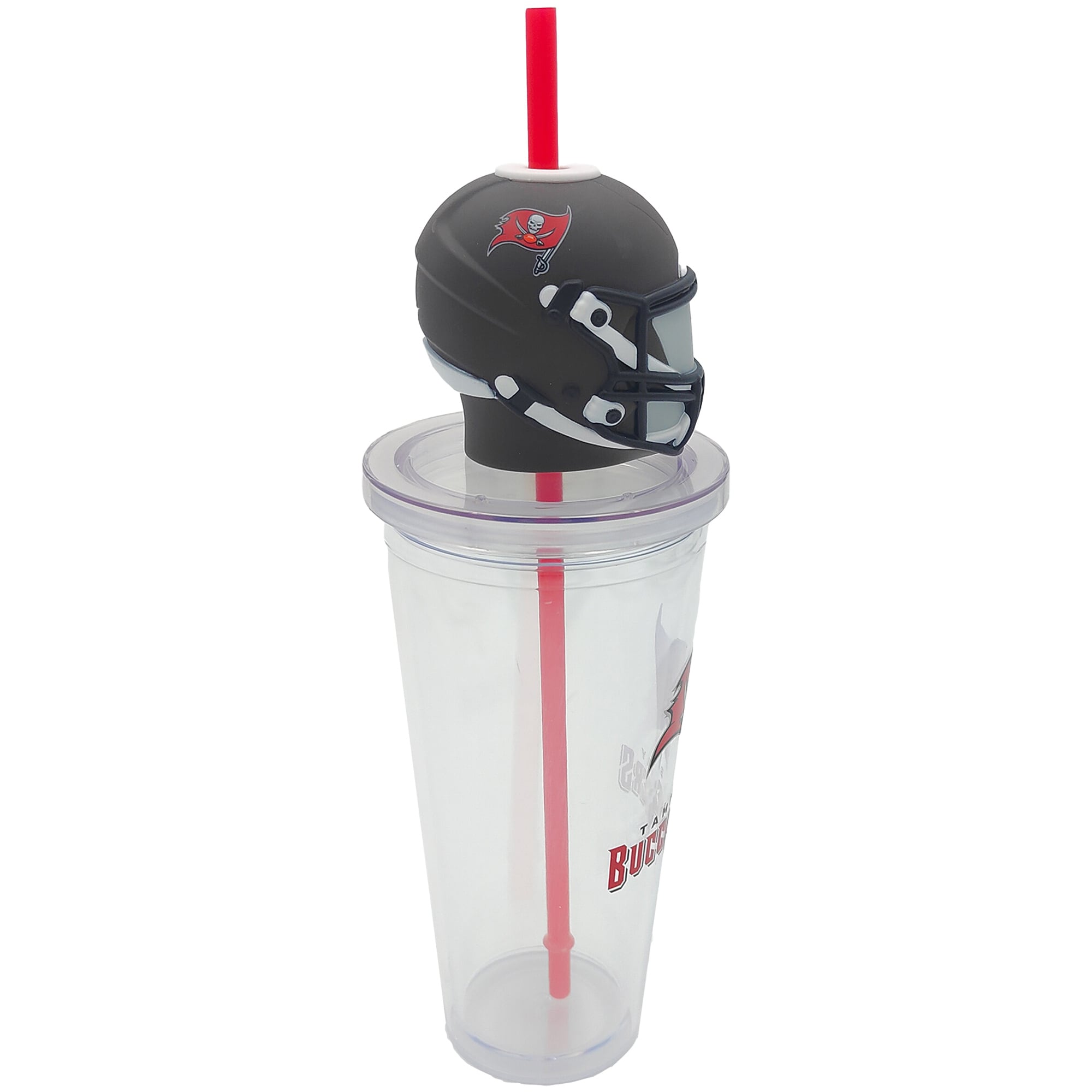 Alt View 2. Pegasus - Tampa Bay Buccaneers Mascot Lid 24oz. Sipper Cup - Multicolor.