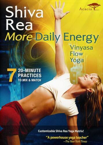 Front. Shiva Rea - More Daily Energy: Vinyasa Flow Yoga   - DVD.
