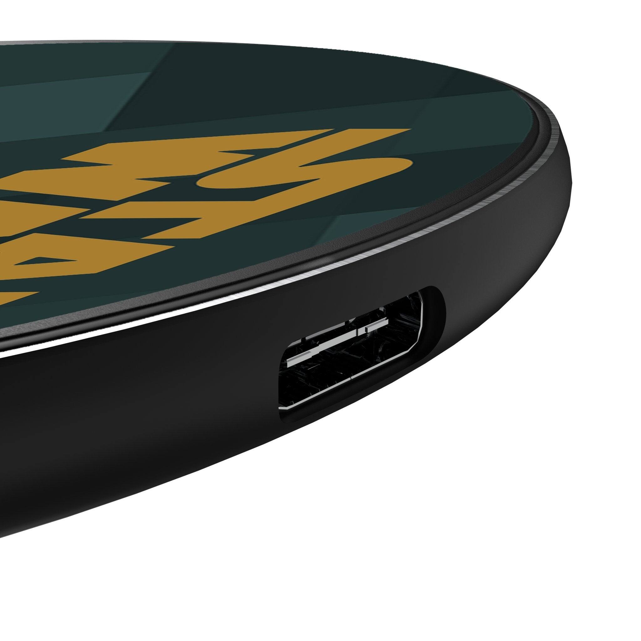 Left. Keyscaper - Star Wars: The Empire Strikes Back Color Block 15-Watt Wireless Charger - Boba Fett.