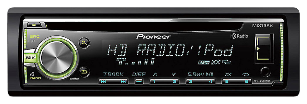 Best Buy: Pioneer MIXTRAX CD Built-In HD Radio Apple® iPod®-Ready In-Dash  Car Stereo Black DEHX5800HD