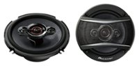 Front Zoom. Pioneer - TS-A Series 6.5" 4-Way Coaxial Speakers (Pair) - Black.