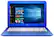 Front Zoom. HP - Stream 13.3" Laptop - Intel Celeron - 2GB Memory - 32GB eMMC Flash Memory - Cobalt Blue.