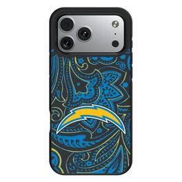 Keyscaper - NFL - Los Angeles Chargers Bump Case with 8.2ft Drop Protection - 15 - Multicolor