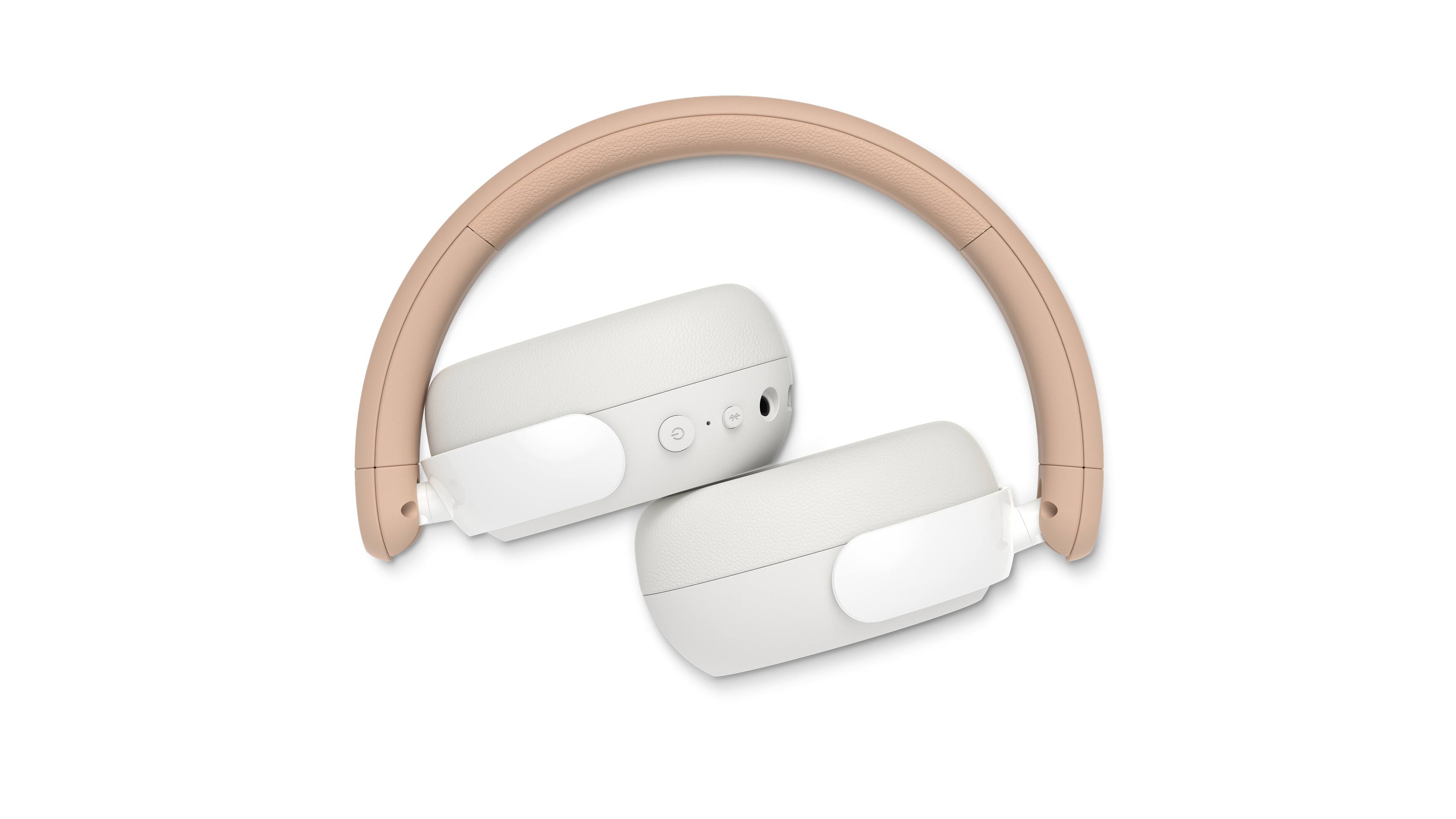 Alt View 4. Philips - TAK5500 Kids Wireless Over-Ear Bluetooth Headphones with Active Noise Canceling, 85dB Volume Limit, Audio Sharing - Amber Light.