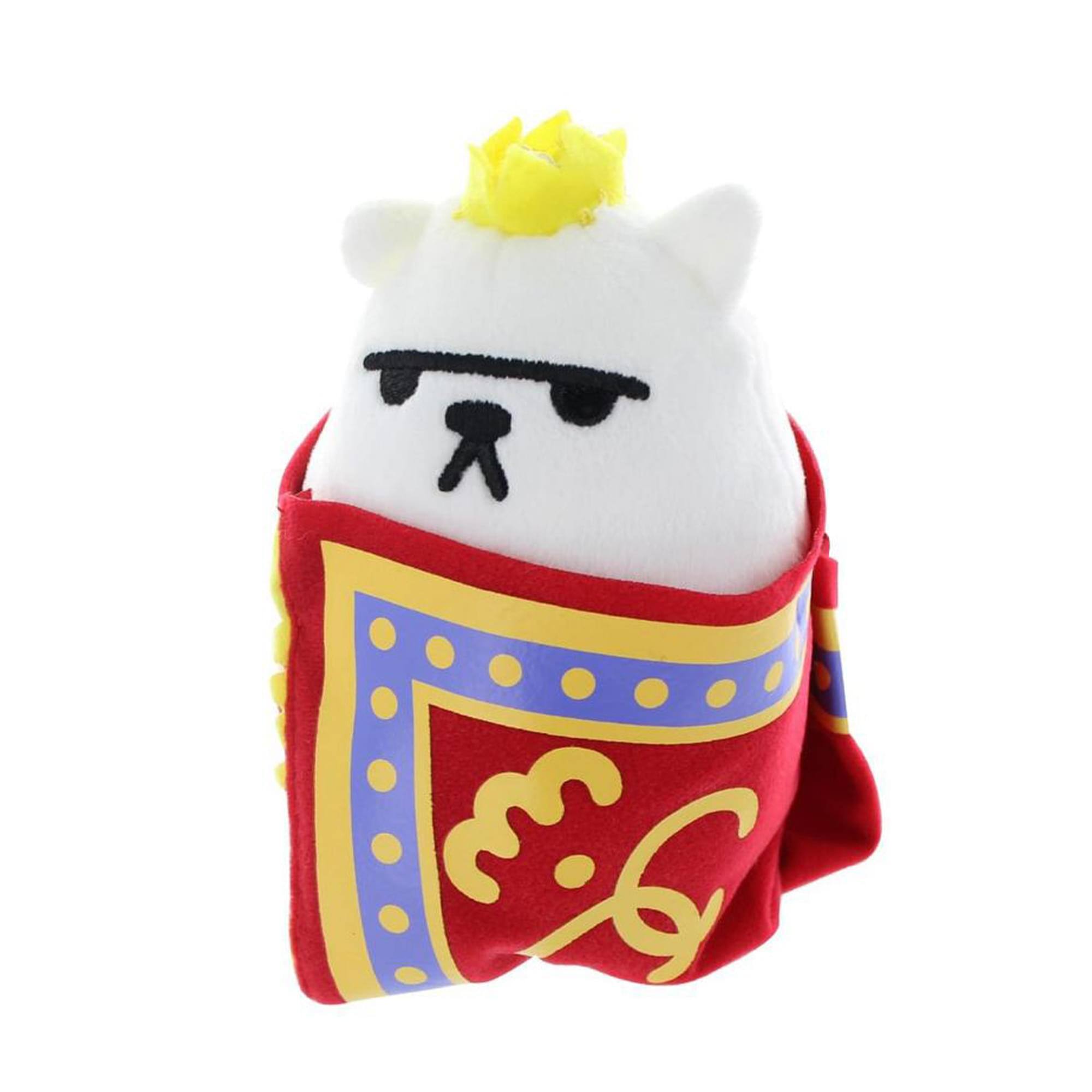 Front. Little Buddy - Neko Atsume: Kitty Collector 6" Plush: Xerxes IX - Multi-Color.