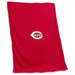 Logo Brands - Cincinnati Reds 54'' x 84'' Sweatshirt Blanket - Multicolor