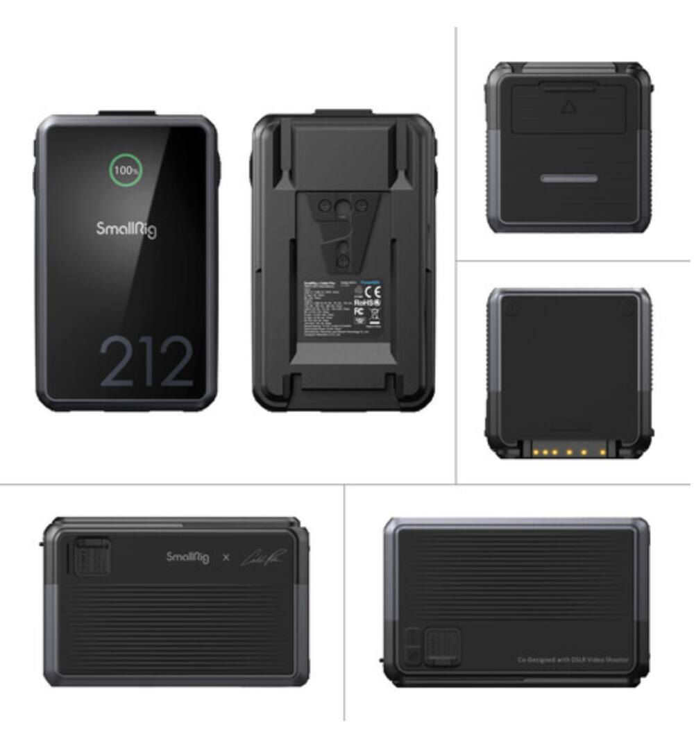 100% SmallRig 212 CE RolSa FC 8 Smallfig x Cuf