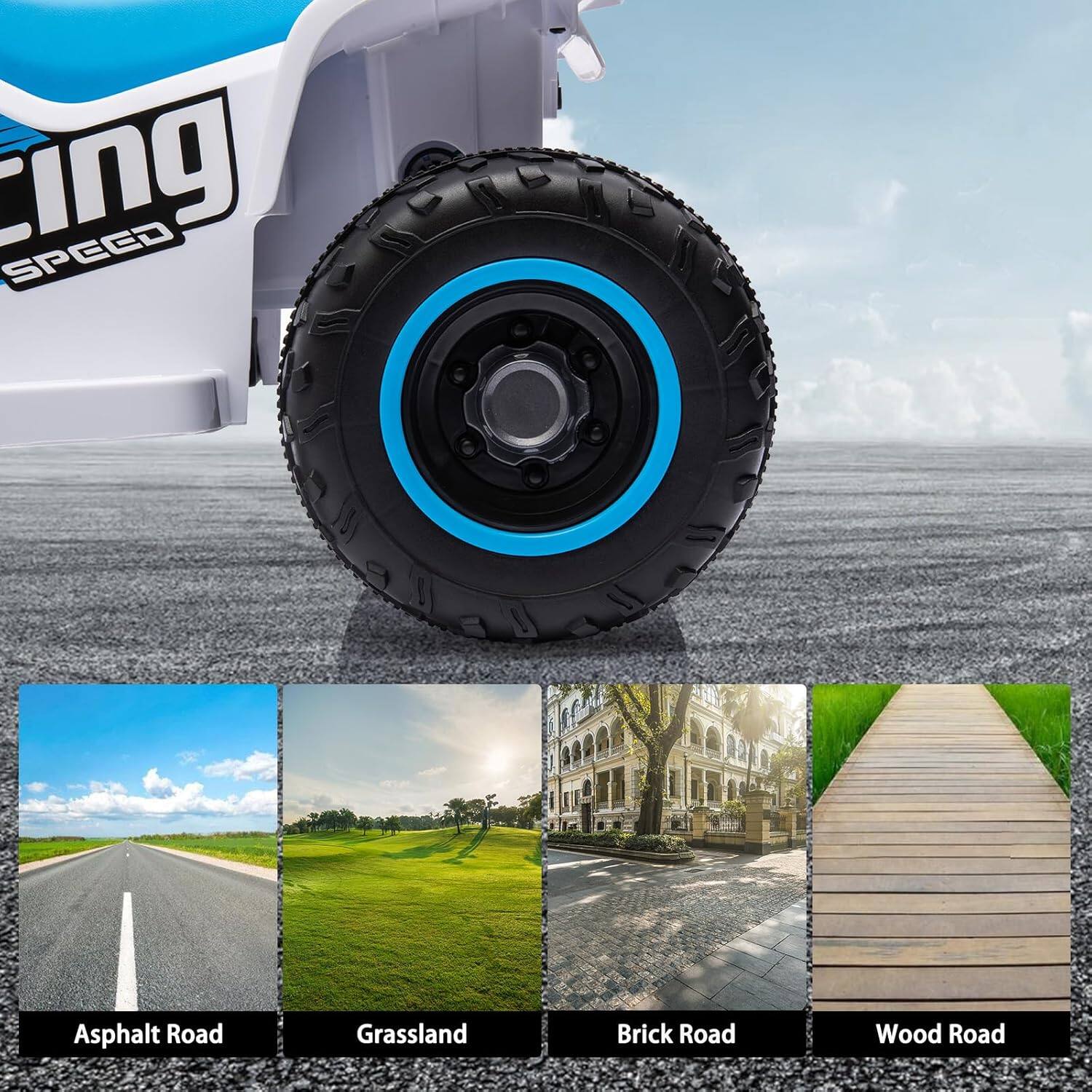 - Asphalt Road
- Grassland
- Brick Road
- Wood Road