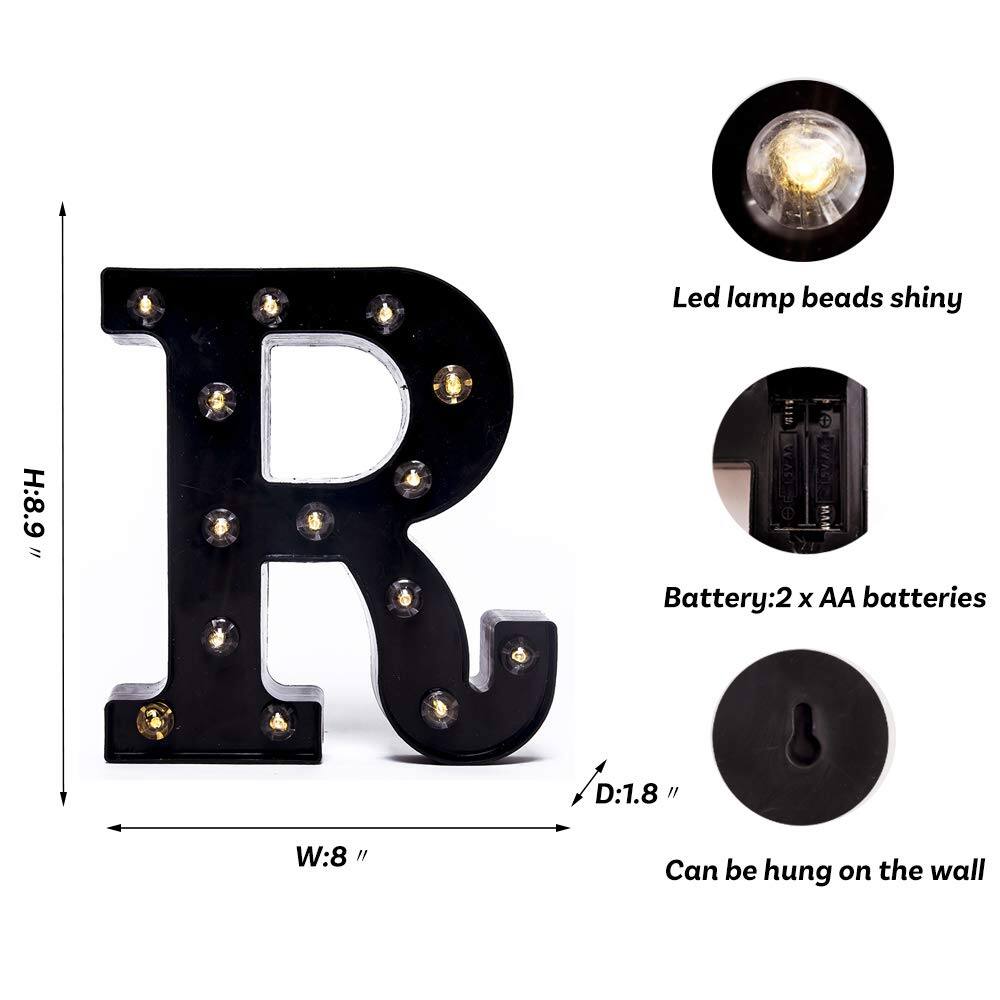 Led lamp beads shiny  
H: 8.9"  
W: 8"  
D: 1.8"  
Battery: 2 x AA batteries  
Can be hung on the wall