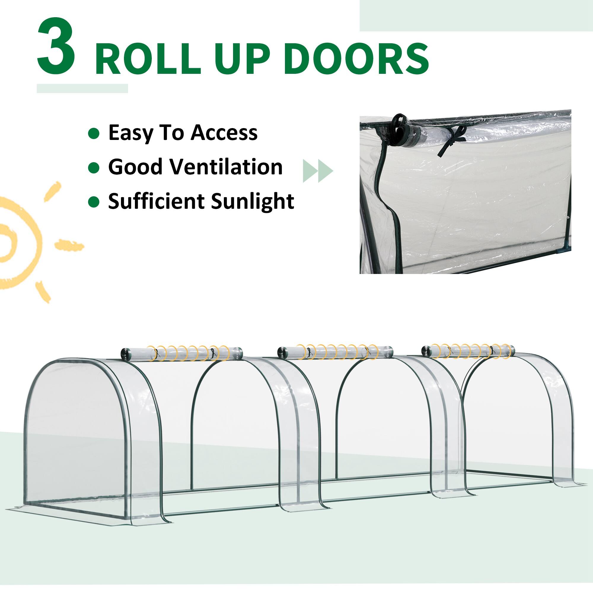 3 ROLL UP DOORS

- Easy To Access
- Good Ventilation
- Sufficient Sunlight