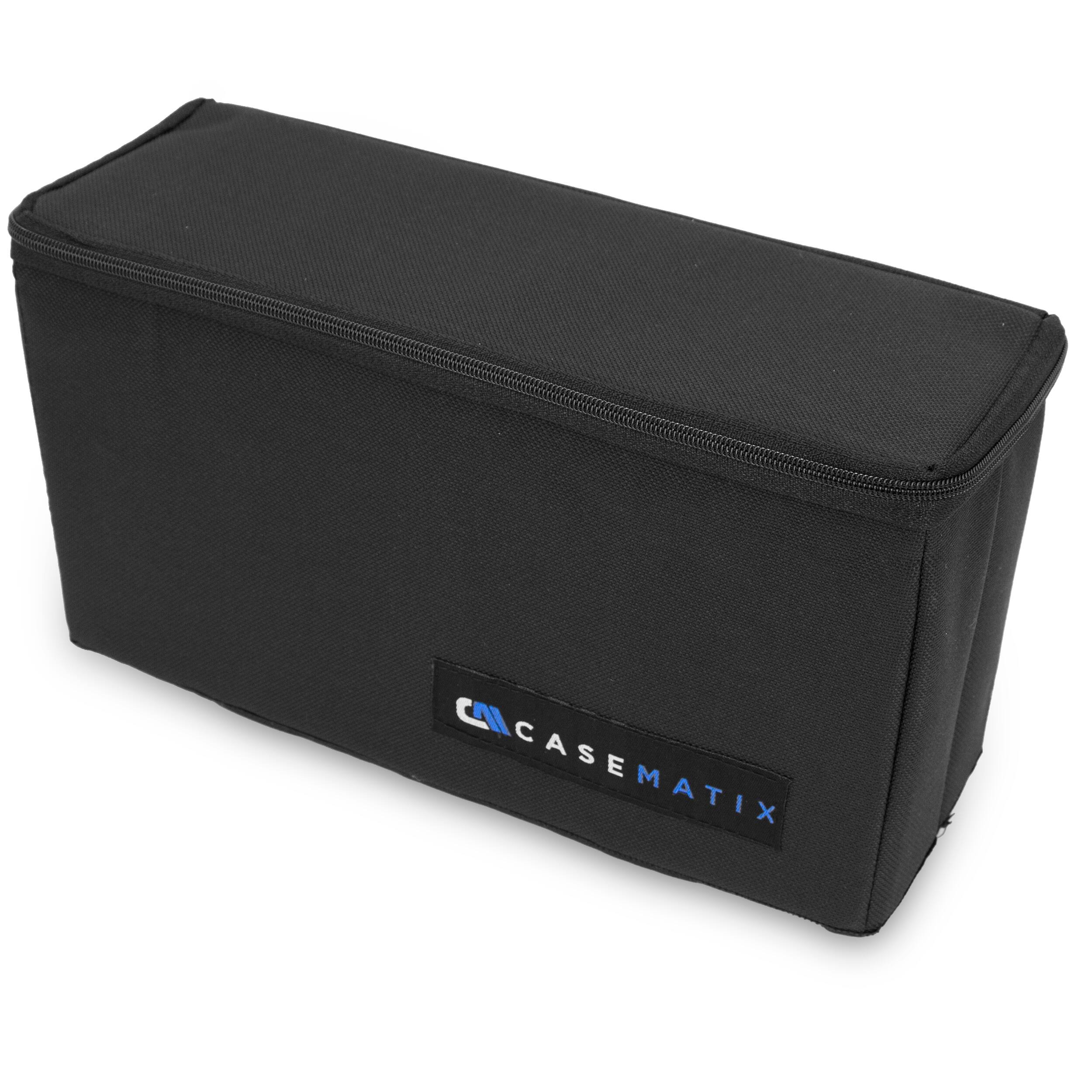 Alt View 2. CASEMATIX - Light Duty Graded Card Case for 30 BGS PSA Graded Sports Trading Cards, Collapsible Graded Slab Trading Card Box.