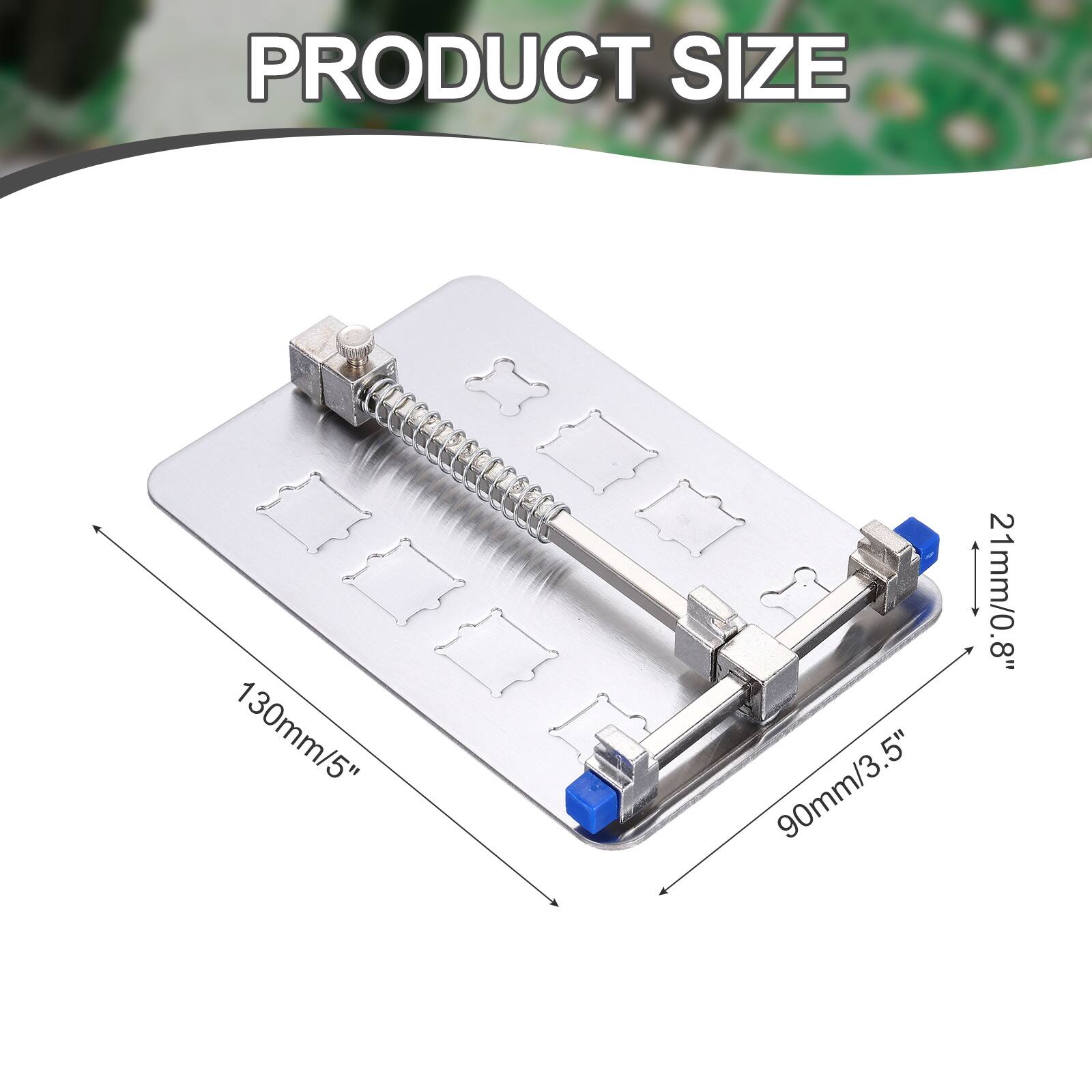 PRODUCT SIZE  
130mm/5"  
90mm/3.5"  
21mm/0.8"