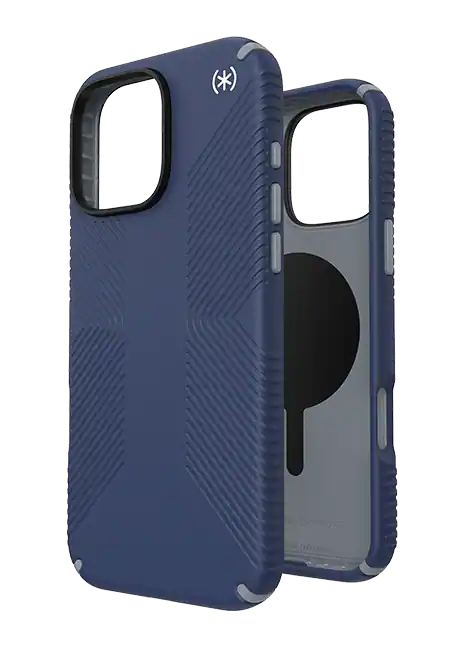 Shell Cover Top Speck Presidio2 Grip with MagSafe Case iPhone 16 Pro Max Navy - Best Buy