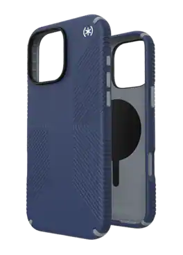 Speck - Presidio2 Grip with MagSafe Case - iPhone 16 Pro Max - Navy