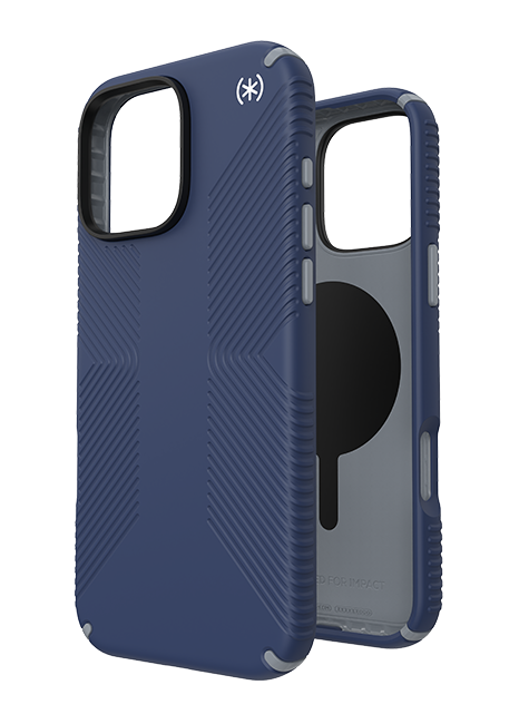Speck Presidio2 Grip with MagSafe Case iPhone 16 Pro Max Navy - Best Buy