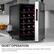 Alt View 11. Whynter - 20-Bottle Wine Cooler - Black.