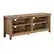 Angle. Walker Edison - Modern 58" Wood Open Storage TV Stand for Most TVs up to 65" - Barnwood.
