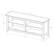 Alt View 16. Walker Edison - Modern 58" Wood Open Storage TV Stand for Most TVs up to 65" - Barnwood.