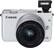 Front. Canon - EOS M10 Mirrorless Camera with 15-45mm Lens - White.