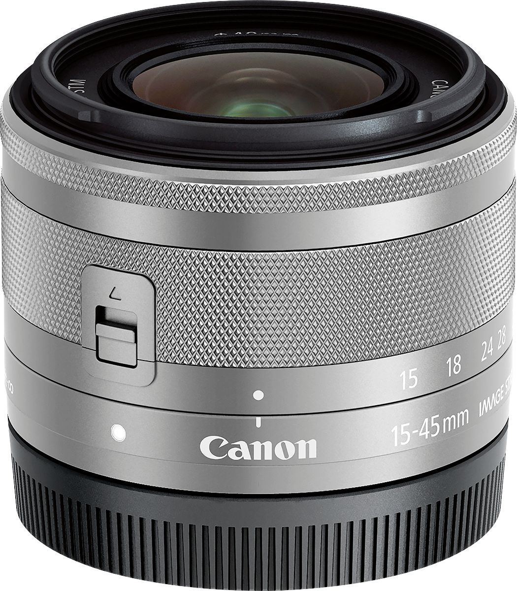 Best Buy: Canon EF-M 15-45mm f/3.5-6.3 IS STM Standard Zoom Lens 