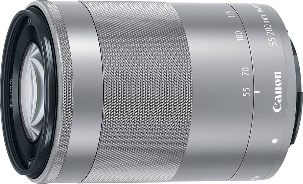 Best Buy: Canon EF-M 55-200mm f/4.5-6.3 IS STM Telephoto Zoom Lens 