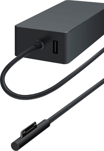 Microsoft Surface 65W Power Supply Black Q4Q-00001 - Best Buy