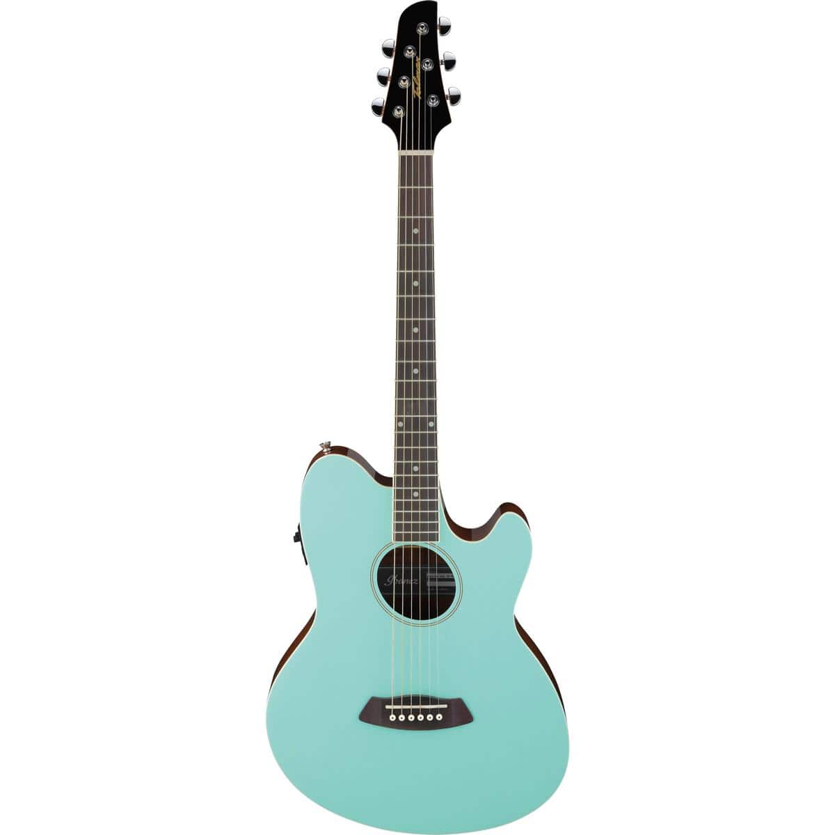 Ibanez - TCY10E Talman Acoustic Guitar, Purpleheart Fretboard, Sea Foam Green price history on PriceWatchPro
