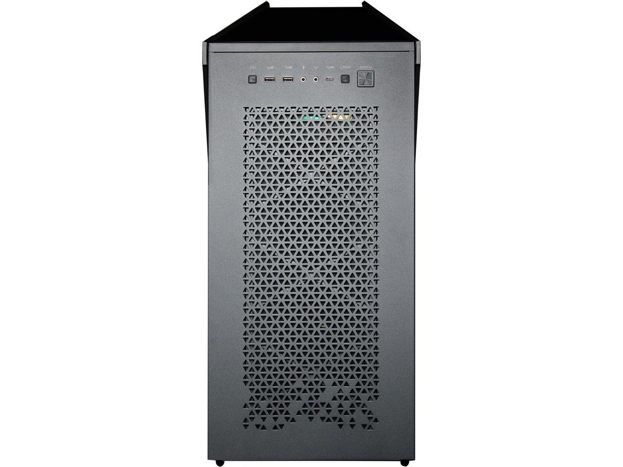 Alt View 8. MSI - MSI Infinite ZS - Gaming Desktop - AMD Ryzen 9 9950X3D 2025 - 32GB Memory - NVIDIA GeForce RTX 5090 - 2TB SSD - Black.