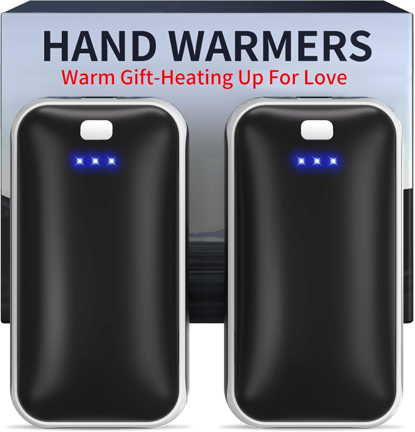 MOSZAR LLC - Rechargeable Hand Warmers 2 Pack, USB, Portable, Reusable, Unisex