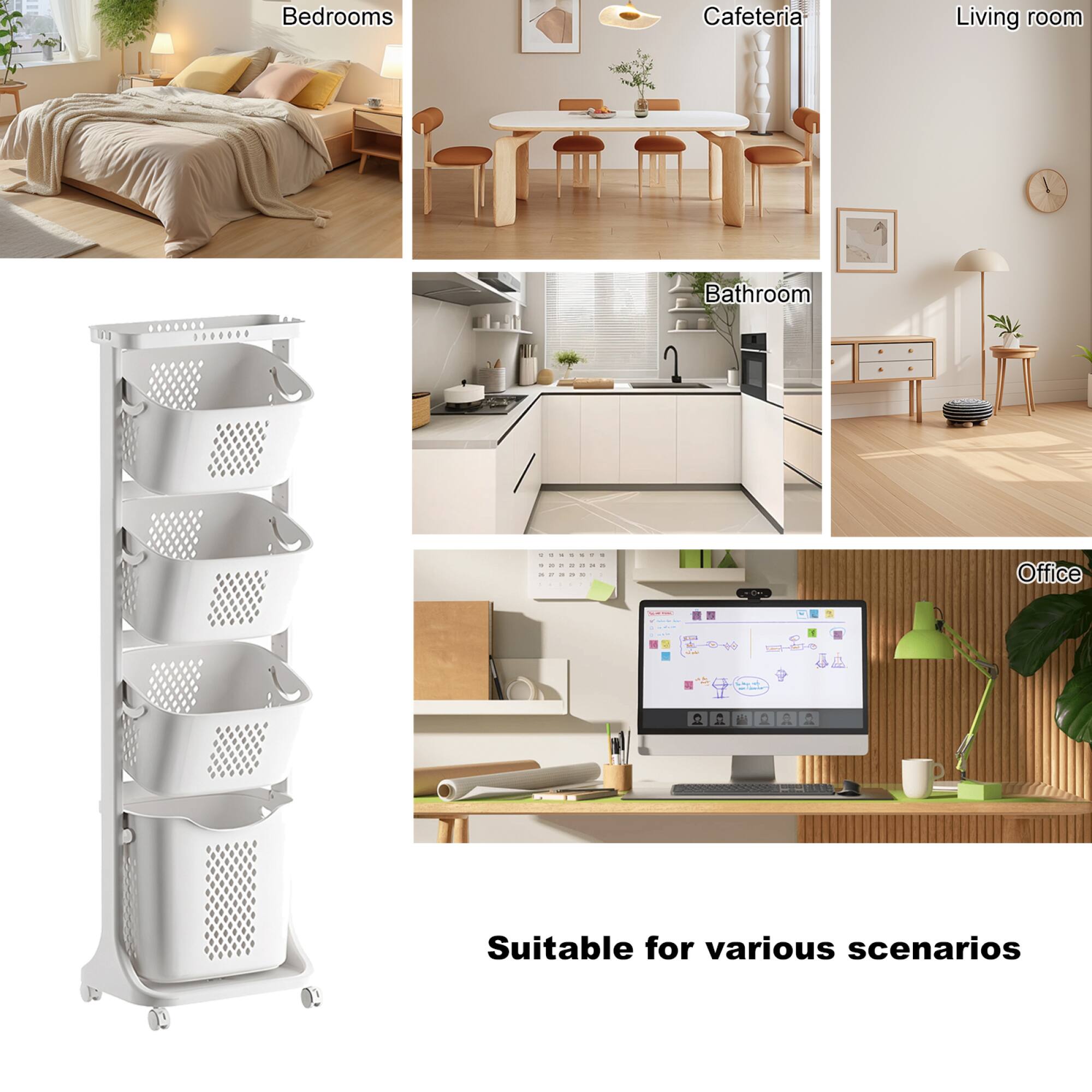 - Bedrooms
- Cafeteria
- Living room
- Bathroom
- Office

Suitable for various scenarios