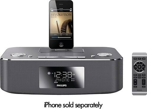 Front Standard. Philips - Refurbished Docking System for Apple® iPod® and iPad®.