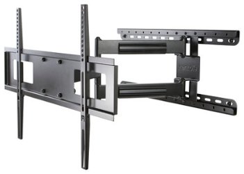 Kanto - Full Motion TV Wall Mount for Most 30" - 60" Flat-Panel TVs - Extends 26" - Black - Front_Zoom