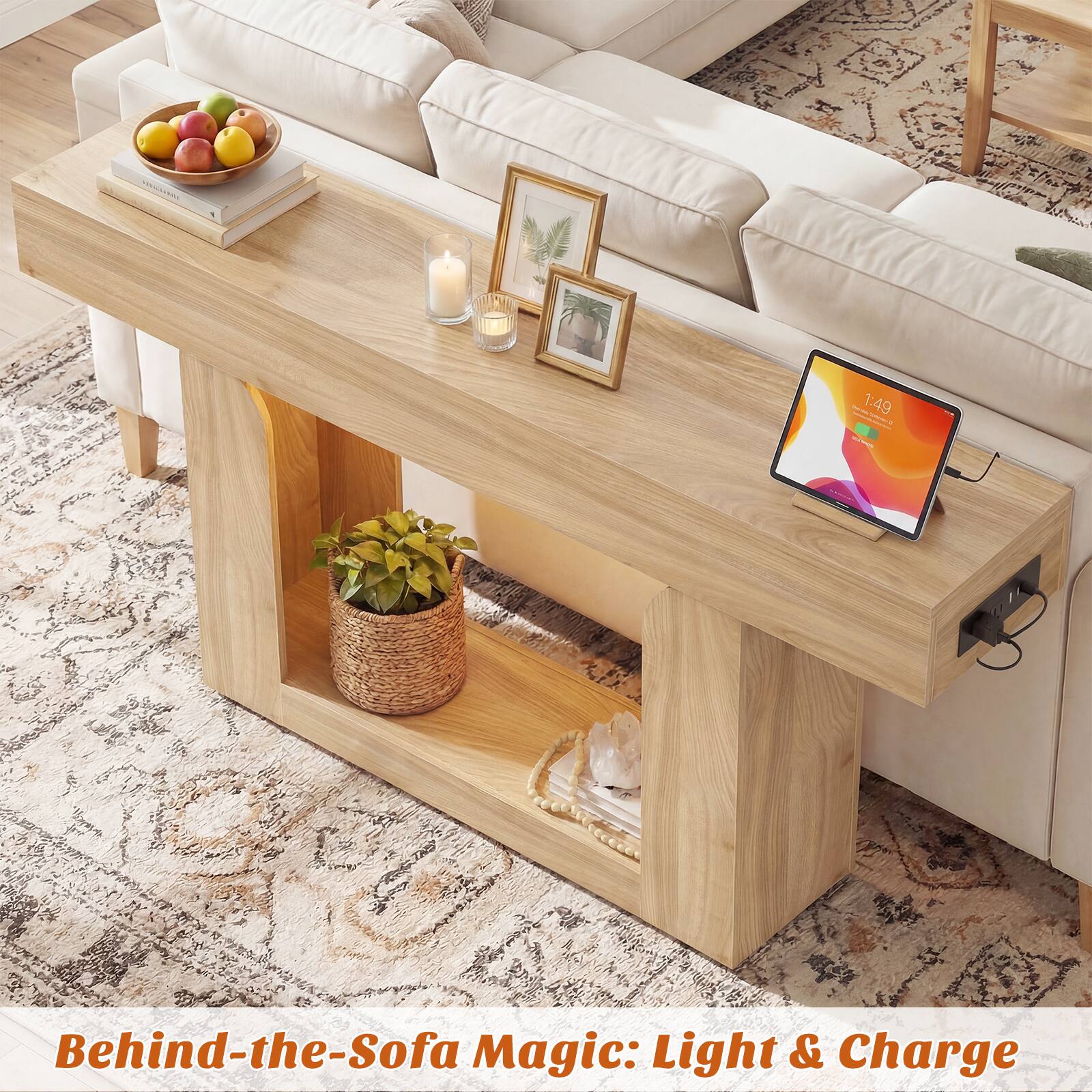 Behind-the-Sofa Magic: Light & Charge
