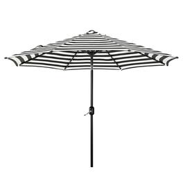 WestinTrends - Paolo 9 ft. Patio Table Umbrella with tilt and crank features - Black/White