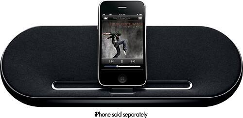 Front Standard. Philips - Refurbished Fidelio Speaker for Apple® iPod® and iPhone®.