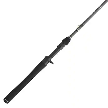 Front. PENN - Penn Carnage III Inshore Casting Fishing Rod, 7 Feet, Loads up to 17 Lbs, Black - Black.