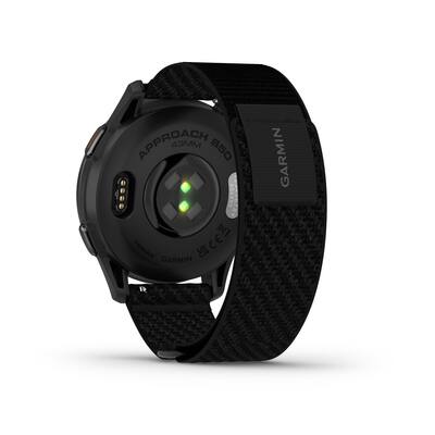 Garmin Approach S50 GPS Smartwatch 43mm Anodized Aluminum