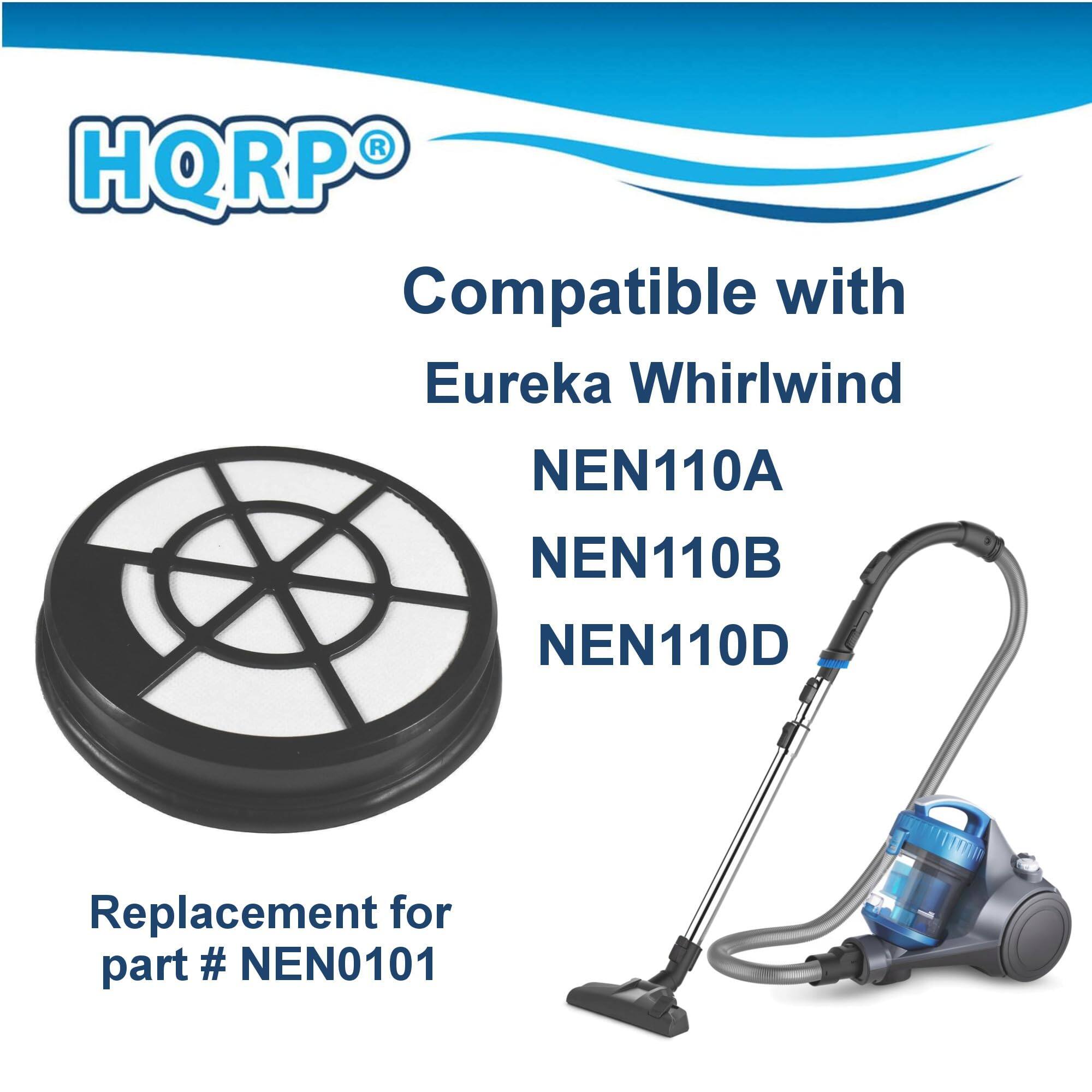 HQRP Compatible with Eureka Whirlwind NEN110A NEN110B NEN110D Replacement for part # NEN0101