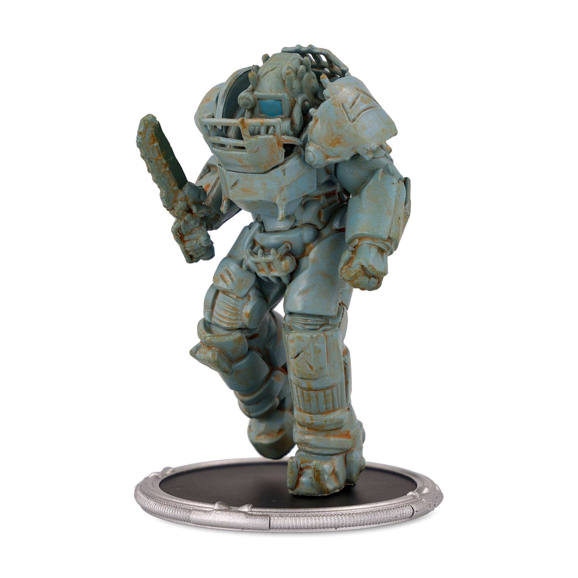 Alt View 4. Toynk - Fallout Raider and Vault Boy (Strong) Mini Figure Set (Build-a-Figure Deathclaw) - Gray.