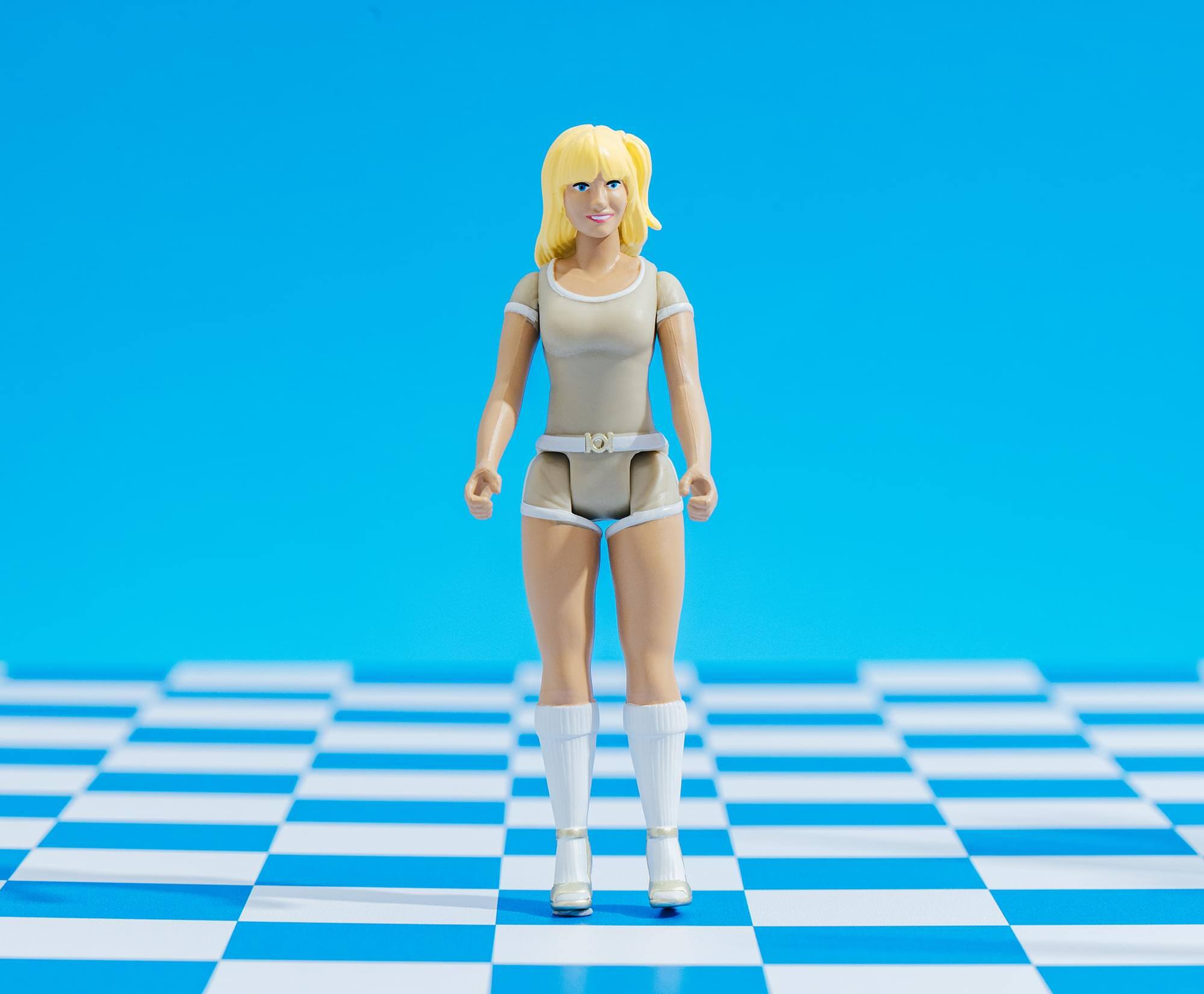 Alt View 4. Toynk - Three's Company Chrissy Snow Retro 3.75-Inch Action Figure - Multi-Colored.